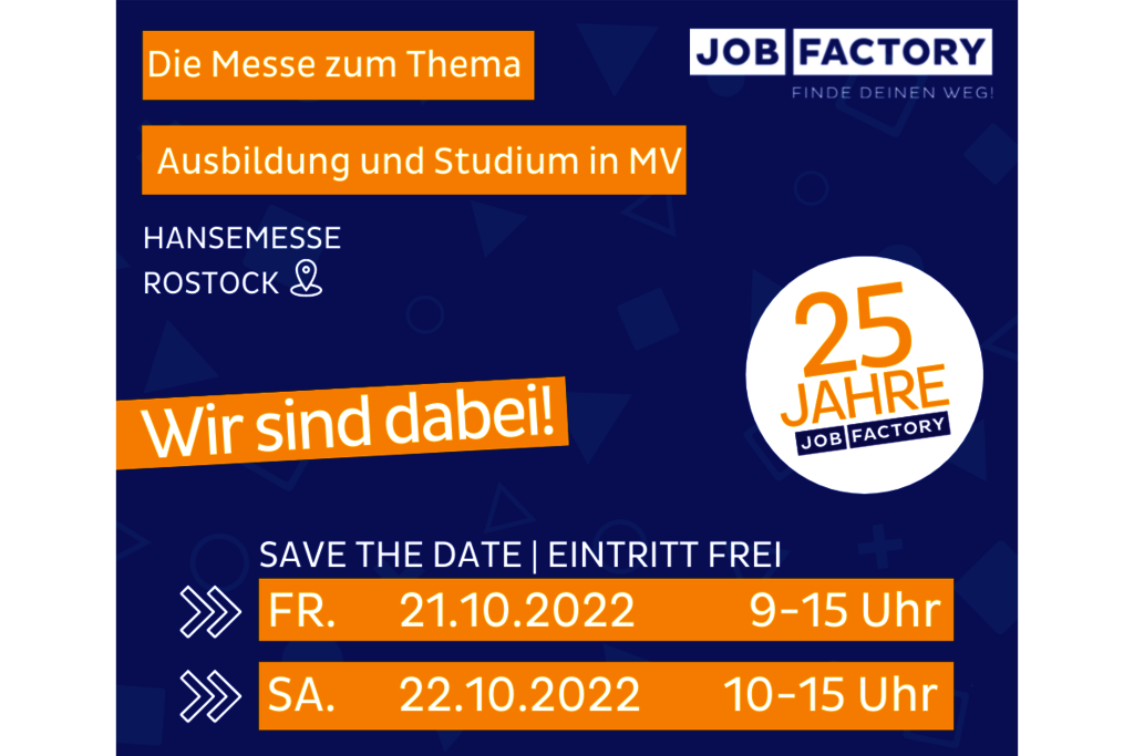 Plakat 25 Jahre Jobfactory