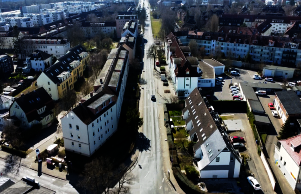 Luftaufnahme Rostocker Straße
