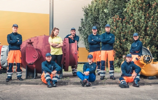 Gruppenfoto der neuen Azubis