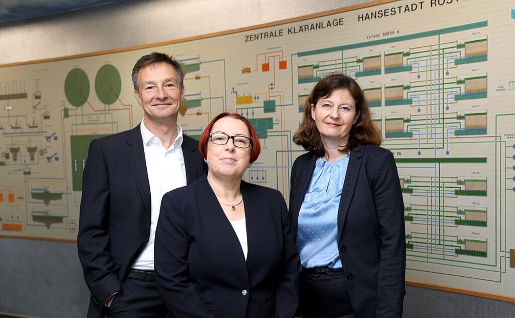 Herr Altmann, Frau Gödke und Frau Link