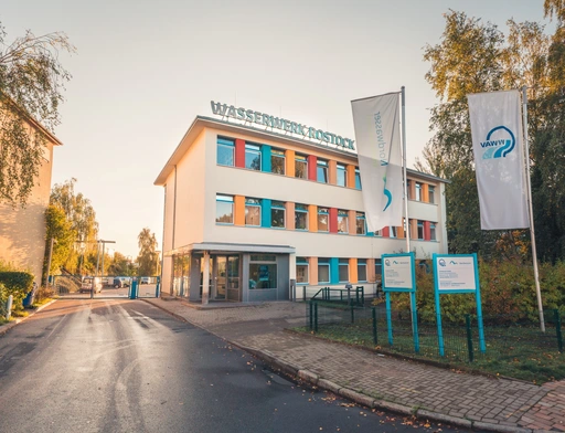 Einfahrt Wasserwerk Rostock