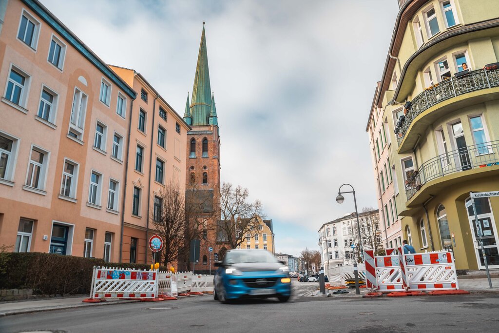 Blick in die Margaretenstraße