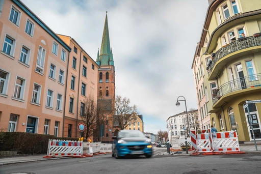 Blick in die Margaretenstraße
