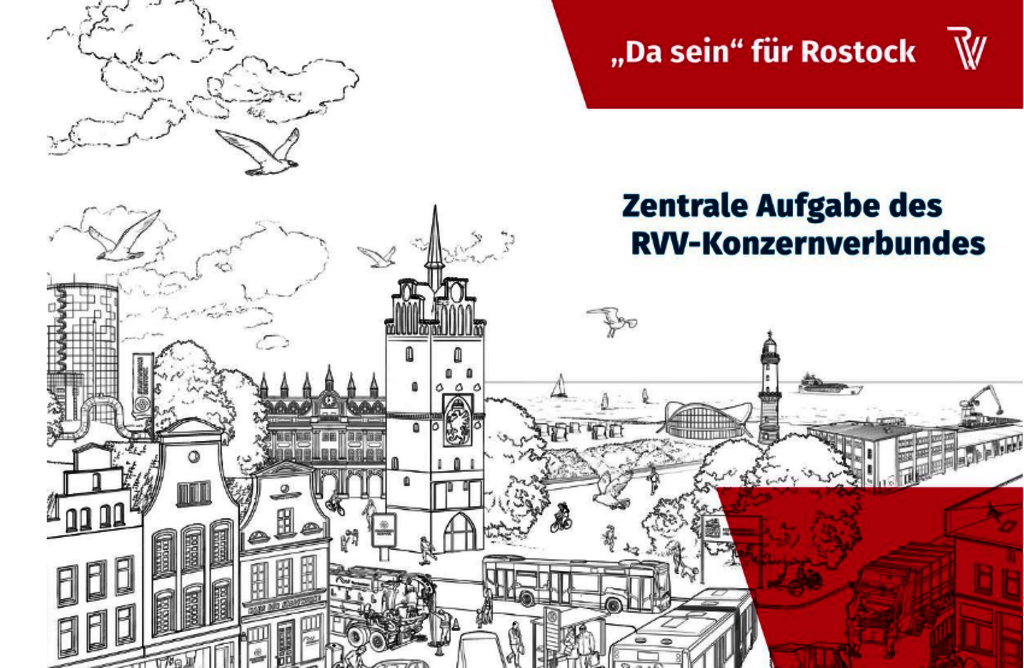 Titelbild "Zentrale Aufgabe des RVV-Konzernverbundes"